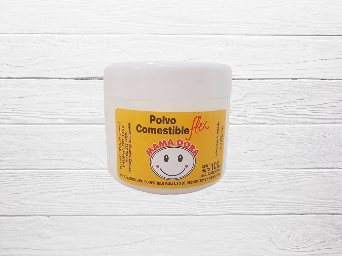 POLVO COMESTIBLE FLEXIBLE X100GR